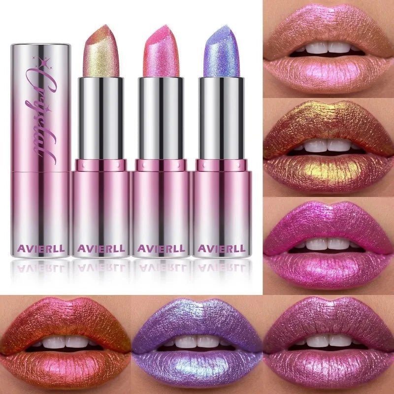 14-Color Metallic Glitter Lipstick & Lip Gloss Set – Diamond Shimmer, Violet, Gold & Pearl Waterproof Long-Lasting Sexy Lip Makeup - sensationmarketsensationmarket200001176:200004889#0114-Color Metallic Glitter Lipstick & Lip Gloss Set – Diamond Shimmer, Violet, Gold & Pearl Waterproof Long-Lasting Sexy Lip Makeup01