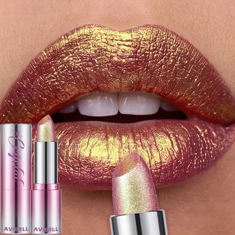 14-Color Metallic Glitter Lipstick & Lip Gloss Set – Diamond Shimmer, Violet, Gold & Pearl Waterproof Long-Lasting Sexy Lip Makeup - sensationmarketsensationmarket200001176:200006156#1014-Color Metallic Glitter Lipstick & Lip Gloss Set – Diamond Shimmer, Violet, Gold & Pearl Waterproof Long-Lasting Sexy Lip Makeup10