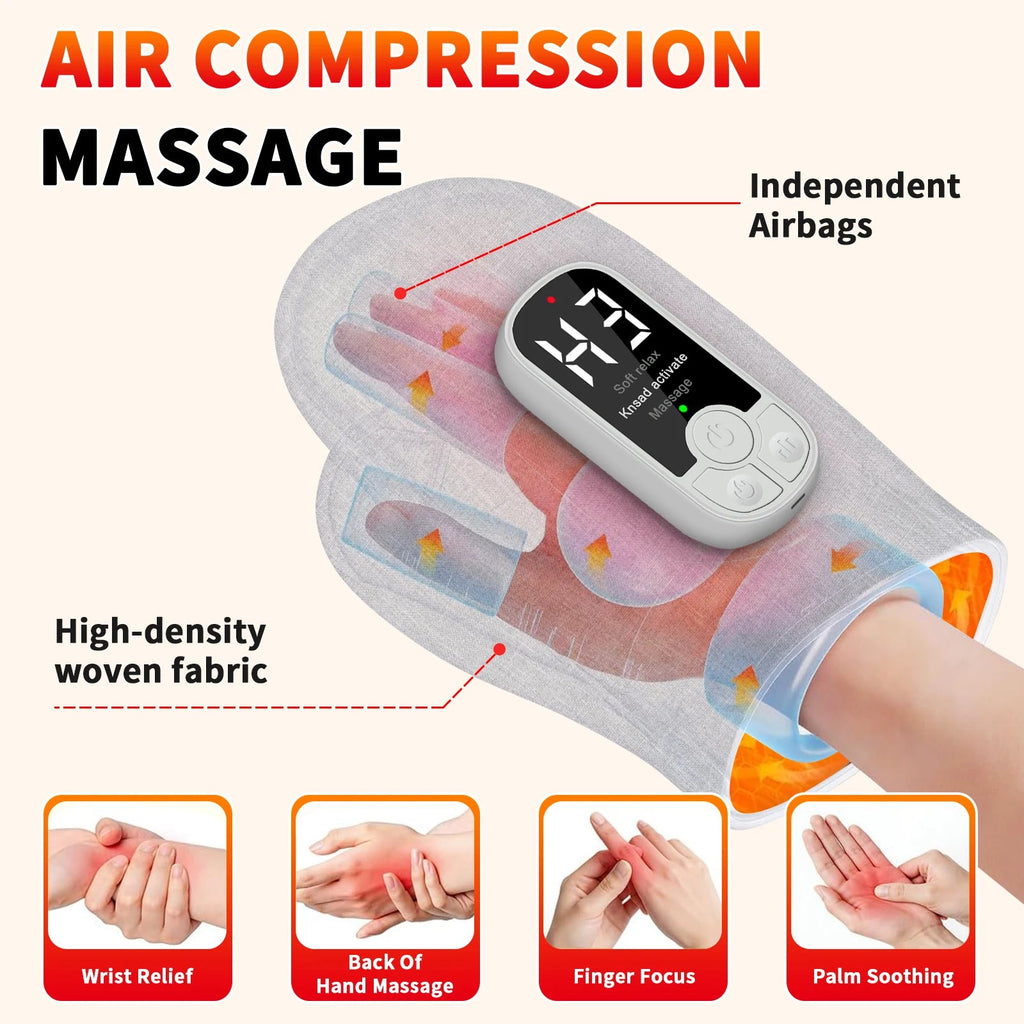2-in-1 Electric Hand Massager Glove – Airbag Compression, Hot Compress & Vibration for Fingers, Wrist & Palm Relief - sensationmarketsensationmarket14:691;400079803:218979138632-in-1 Electric Hand Massager Glove – Airbag Compression, Hot Compress & Vibration for Fingers, Wrist & Palm ReliefNo plugGRAY