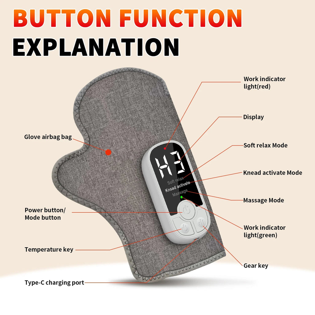 2-in-1 Electric Hand Massager Glove – Airbag Compression, Hot Compress & Vibration for Fingers, Wrist & Palm Relief - sensationmarketsensationmarket14:691;400079803:218979138632-in-1 Electric Hand Massager Glove – Airbag Compression, Hot Compress & Vibration for Fingers, Wrist & Palm ReliefNo plugGRAY
