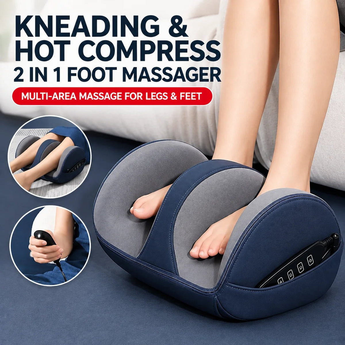 2-in-1 Shiatsu Foot & Calf Massager with Heat – Deep Kneading Hot Compress Foot Massage Machine for Leg & Muscle Relaxation - sensationmarketsensationmarket14:350850#US Plug;400079803:19834734772-in-1 Shiatsu Foot & Calf Massager with Heat – Deep Kneading Hot Compress Foot Massage Machine for Leg & Muscle Relaxation100V-240V US PlugUS Plug