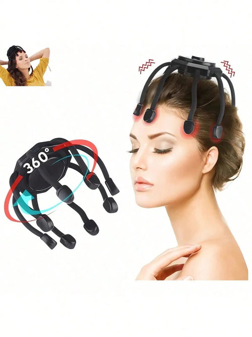 2026 Ultra Scalp Massager – 8-Frequency Vibrating Contacts, 3 Modes & 360° Coverage | Rechargeable Portable Head Massage Device - sensationmarketsensationmarket14:29#white2026 Ultra Scalp Massager – 8-Frequency Vibrating Contacts, 3 Modes & 360° Coverage | Rechargeable Portable Head Massage Devicewhite