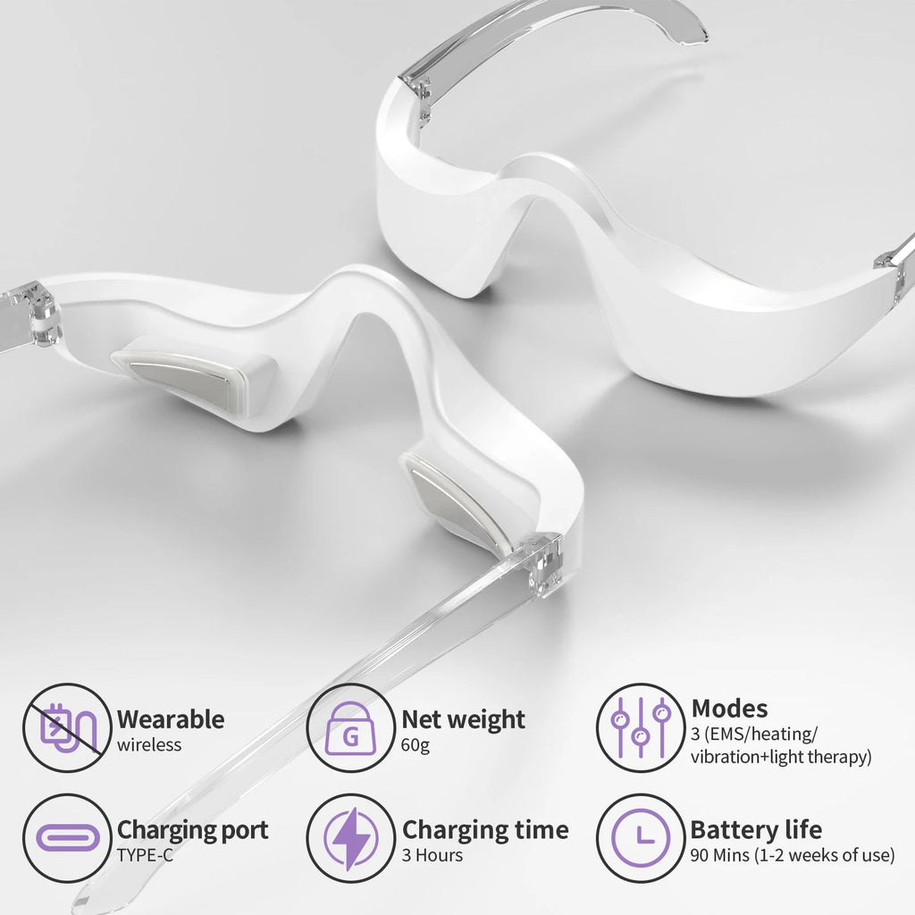 3-in-1 Eye Beauty Massager – EMS, Vibration & LED Light Therapy for Eye Fatigue Relief, Dark Circles & Anti-Aging Eye Care at Home - sensationmarketsensationmarket14:200002130;400079803:233130635593-in-1 Eye Beauty Massager – EMS, Vibration & LED Light Therapy for Eye Fatigue Relief, Dark Circles & Anti-Aging Eye Care at HomeUSB Type-CIvory