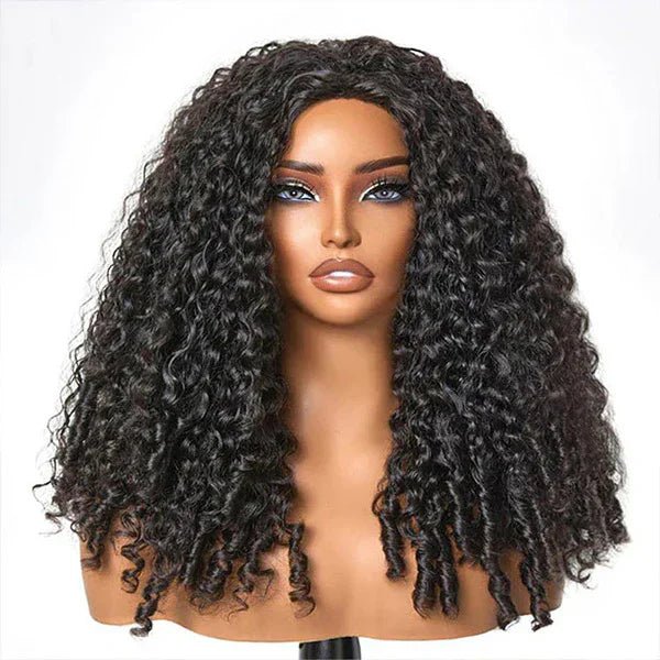 3-in-1 Glueless Burmese Curly Half Wig – Finger Coil Ends, Elastic Drawstring & Seamless Flip-Over | No Glue, No Sew - sensationmarketsensationmarket191288010:-4#Kinky curly;191290947:-3#contact us for 10-30 inch price;211092054:-2#More lace size3-in-1 Glueless Burmese Curly Half Wig – Finger Coil Ends, Elastic Drawstring & Seamless Flip-Over | No Glue, No SewMore lace sizecontact us for 10-30 inch priceKinky curly