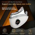 3-in-1 LED Facial Massager Contour Wand – Microcurrent Face & Neck Skin Care Device for Double Chin, Puffiness & Contouring - sensationmarketsensationmarket14:29;400079803:233130635593-in-1 LED Facial Massager Contour Wand – Microcurrent Face & Neck Skin Care Device for Double Chin, Puffiness & ContouringUSB Type-CWHITE