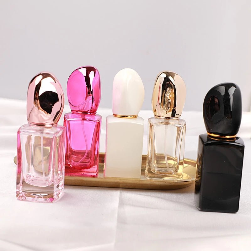 30-Piece Glass Perfume Bottles 30ml – Refillable Travel Atomizer Spray Containers - sensationmarketsensationmarket10:124#mixed;14:200003699#930-Piece Glass Perfume Bottles 30ml – Refillable Travel Atomizer Spray Containersmixed9