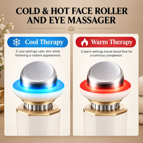 4-in-1 Cold & Hot Face Roller Eye Massager – LED Light Therapy Depuffing Wand with 3 Modes for Puffiness Relief & Skin Care - sensationmarketsensationmarket14:350850#With Box4-in-1 Cold & Hot Face Roller Eye Massager – LED Light Therapy Depuffing Wand with 3 Modes for Puffiness Relief & Skin CareWith Box