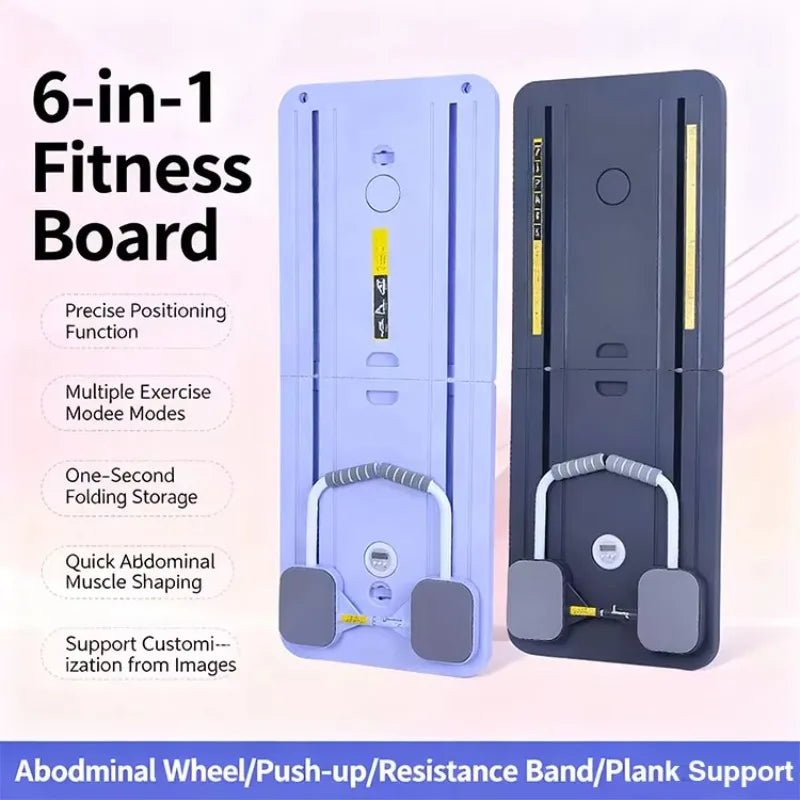 8-in-1 Home Pilates Reformer Board – Strength Training & Full-Body Fitness Exercise Equipment - sensationmarketsensationmarket14:691#PurPle8-in-1 Home Pilates Reformer Board – Strength Training & Full-Body Fitness Exercise EquipmentPurPle