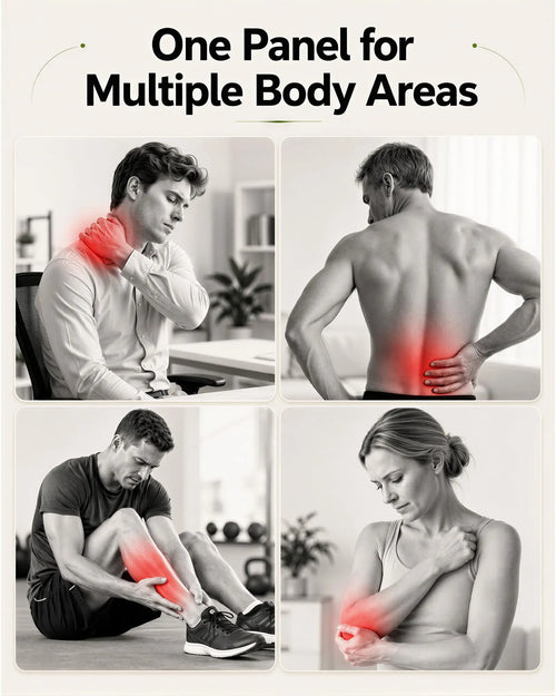 250 LED Red Light Therapy Panel – 660nm & 850nm 1:1 Dual Wavelength Full Body Lamp | Adjustable Stand, Hands-Free | Skin Care, Muscle Recovery & Wellness for Back, Neck, Legs, Men, Women & Pets