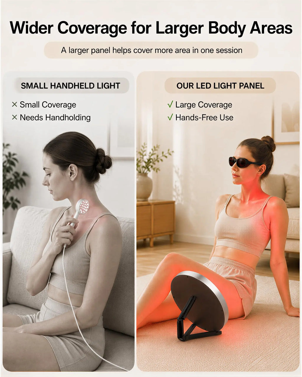 250 LED Rotlichttherapie-Panel – 660nm & 850nm 1:1 Dual-Wellenlängen-Ganzkörperlampe | Verstellbarer Ständer, freihändig | Hautpflege, Muskelregeneration & Wellness für Rücken, Nacken, Beine, Männer, Frauen & Haustiere