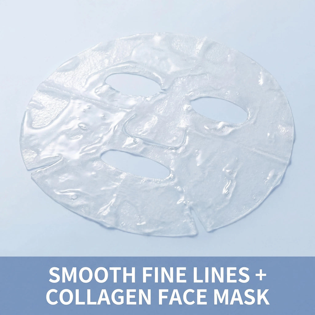 Eelhoe Bio-Kollagen-Gesichtsmaske – mit Centella-Extrakt, porenverfeinernd, straffend & aufhellende Anti-Aging-Pflege