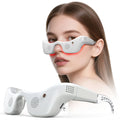 LED-Augenmassagegerät – 7-Farben-Lichttherapie, Wärme- & Kältekompresse & Vibration gegen dunkle Augenringe, Schwellungen, Tränensäcke & Anti-Aging