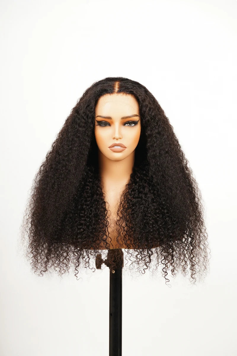 Raw Indian Hair HD Lace Front Wig – 100% Virgin Cuticle-Aligned Glueless Human Hair Wig for Black Women