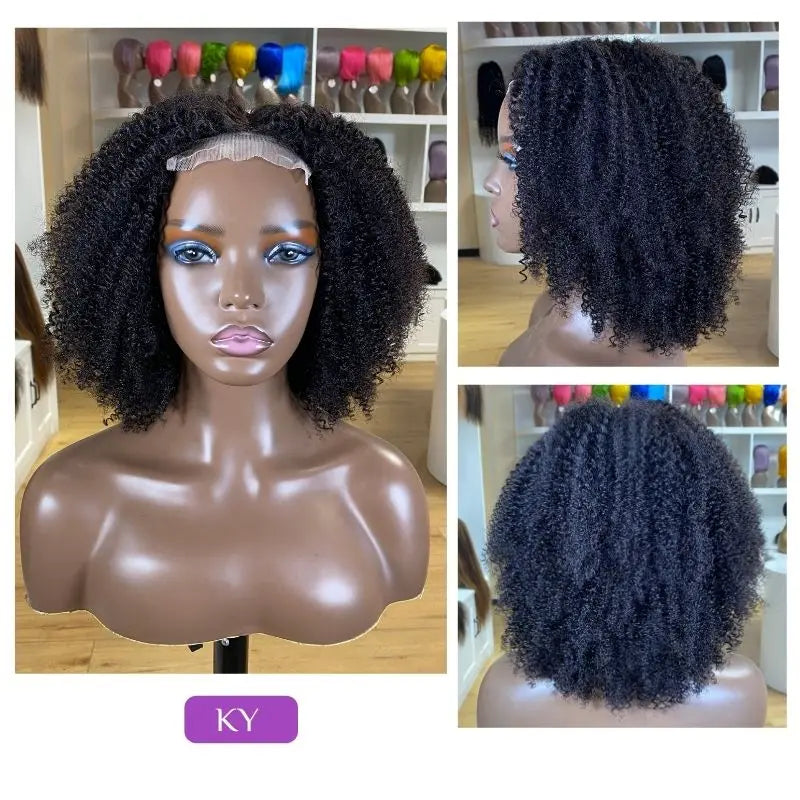 Raw Indian Hair HD Lace Front Wig – 100% Virgin Cuticle-Aligned Glueless Human Hair Wig for Black Women