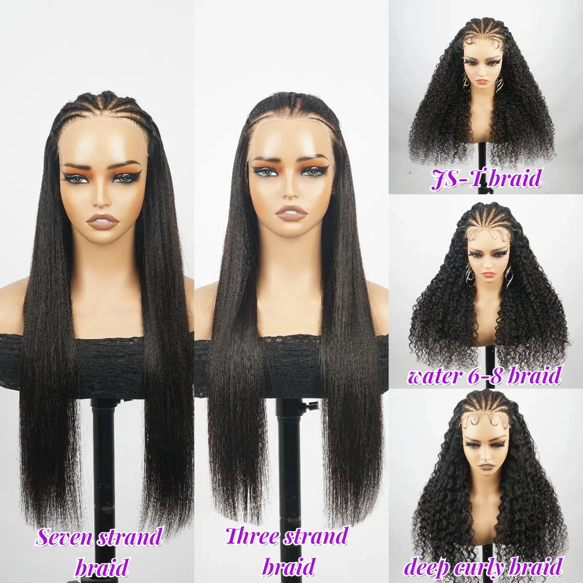 3-in-1 Glueless Burmese Curly Half Wig – Finger Coil Enden, elastischer Kordelzug & nahtloser Flip-Over | Kein Kleber, kein Nähen