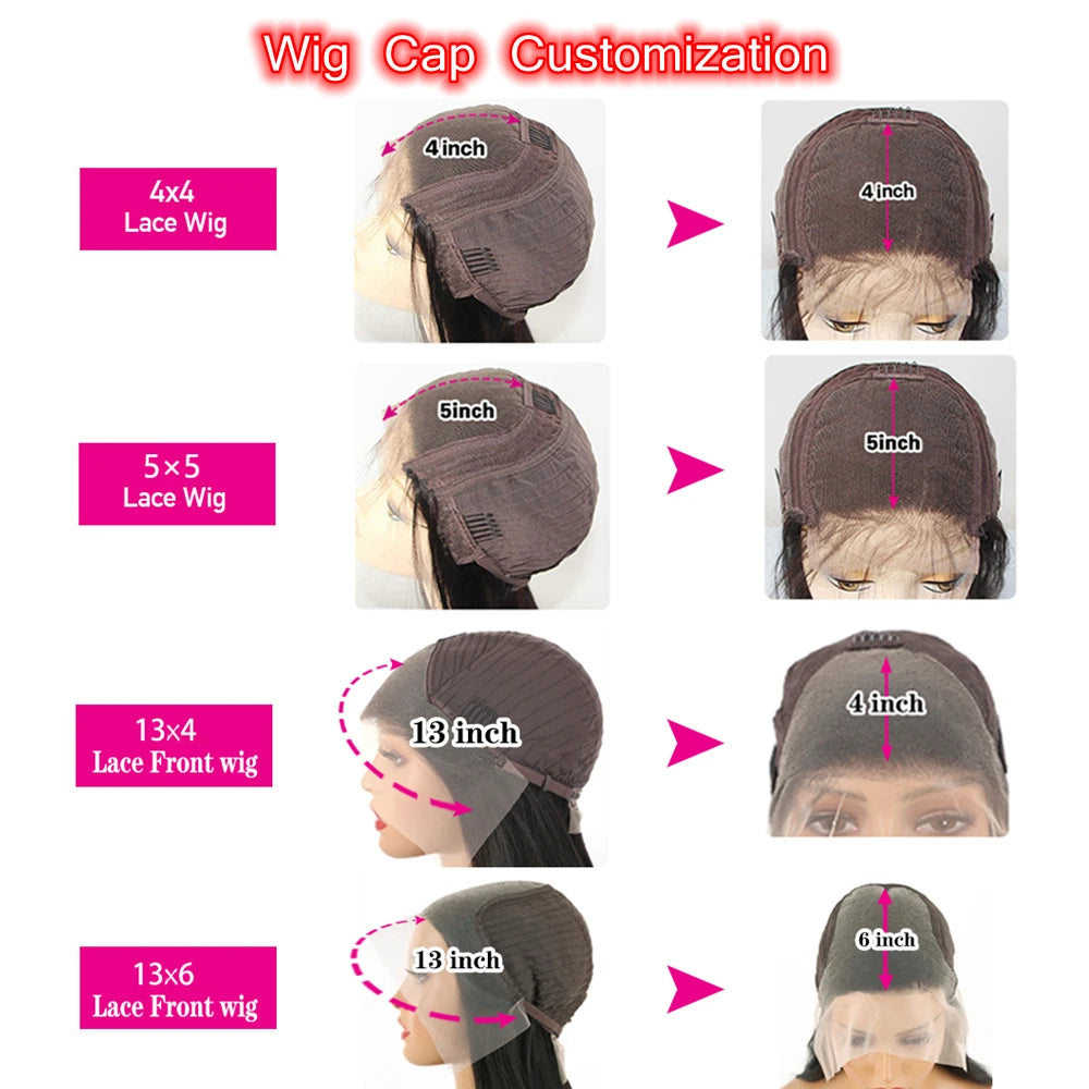 Raw Indian Hair HD Lace Front Wig – 100% Virgin Cuticle-Aligned Glueless Human Hair Wig for Black Women