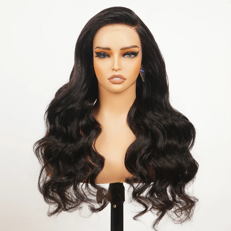 Raw Indian Hair HD Lace Front Wig – 100% Virgin Cuticle-Aligned Glueless Human Hair Wig for Black Women
