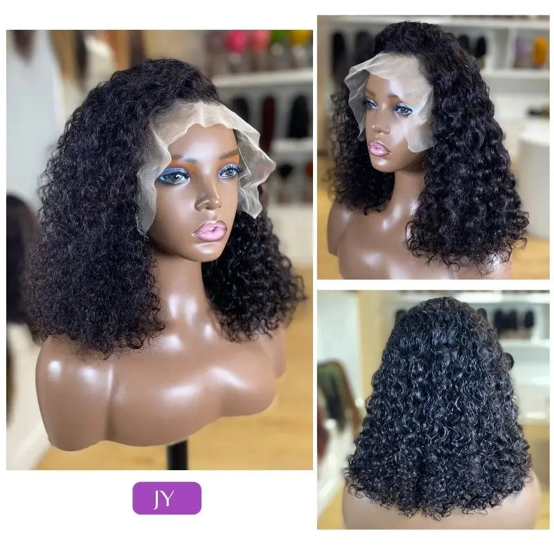 Raw Indian Hair HD Lace Front Wig – 100% Virgin Cuticle-Aligned Glueless Human Hair Wig for Black Women