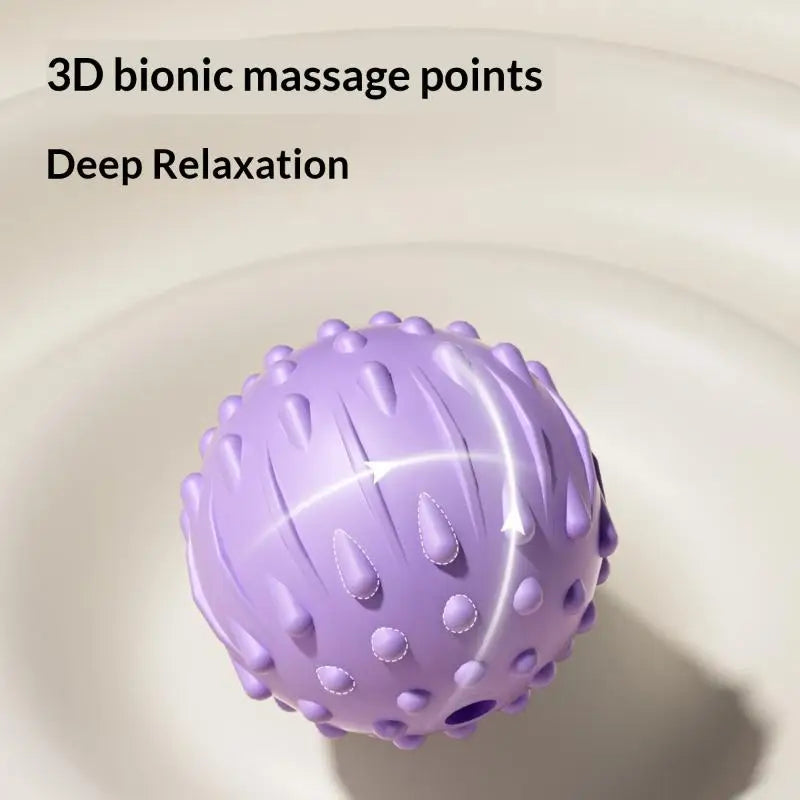 Rouleau de massage des pieds avec points d'acupression – Outil portable de soulagement musculaire profond et de soin des pieds pour la fatigue quotidienne, la fasciite plantaire et la récupération après le yoga