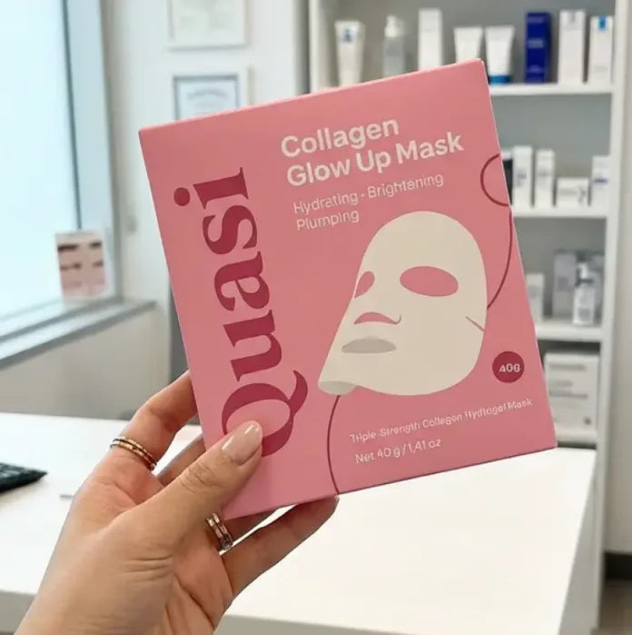 4-teiliges koreanisches Bio-Kollagen-Nachtmasken-Set – Glow-Up Nachtpflege, straffend & tiefenwirksam feuchtigkeitsspendend