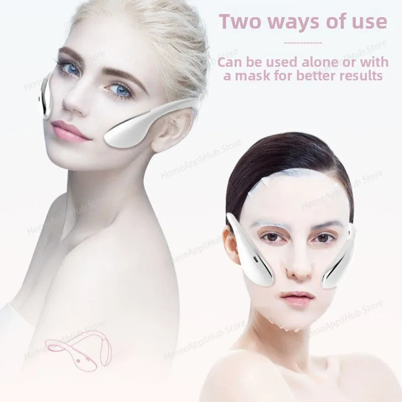 V-Shape Facial Lifting & Skin Tightening Massager – Microcurrent Beauty Device for Face Contouring, Firming & Sculpting