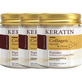 Keratin- & Kollagen-Haarmaske mit Peptiden & Rosmarin – Tiefenpflege für geschmeidiges, glänzendes Haar