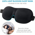 3D Memory Foam Sleep Mask – Lightweight Blackout Eye Cover for Sleep & Travel