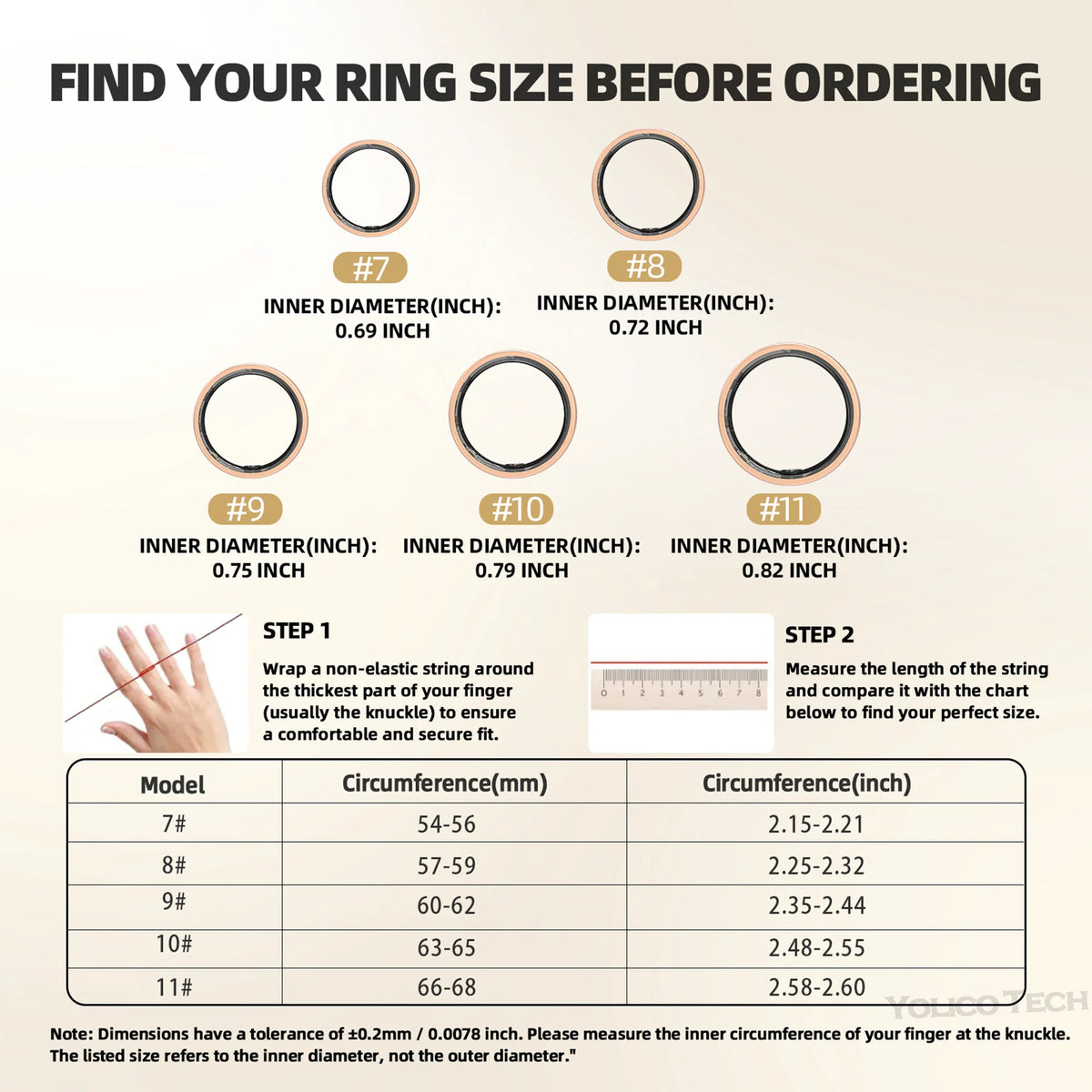 Smart Ring with Body Temperature Monitoring – IP68 Stainless Steel Health Tracker for Couples & Family | Distinctive Charging Case | Gift-Ready