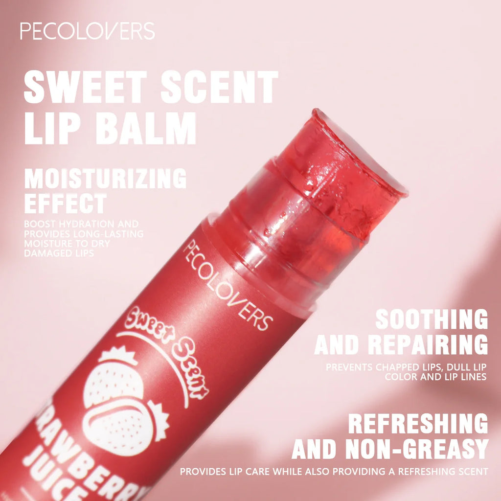 6-teiliges feuchtigkeitsspendendes Lippenöl-Set – Pflegendes Lipgloss-Kit mit 6 leuchtenden Fruchtfarben | langanhaltend & nicht klebend