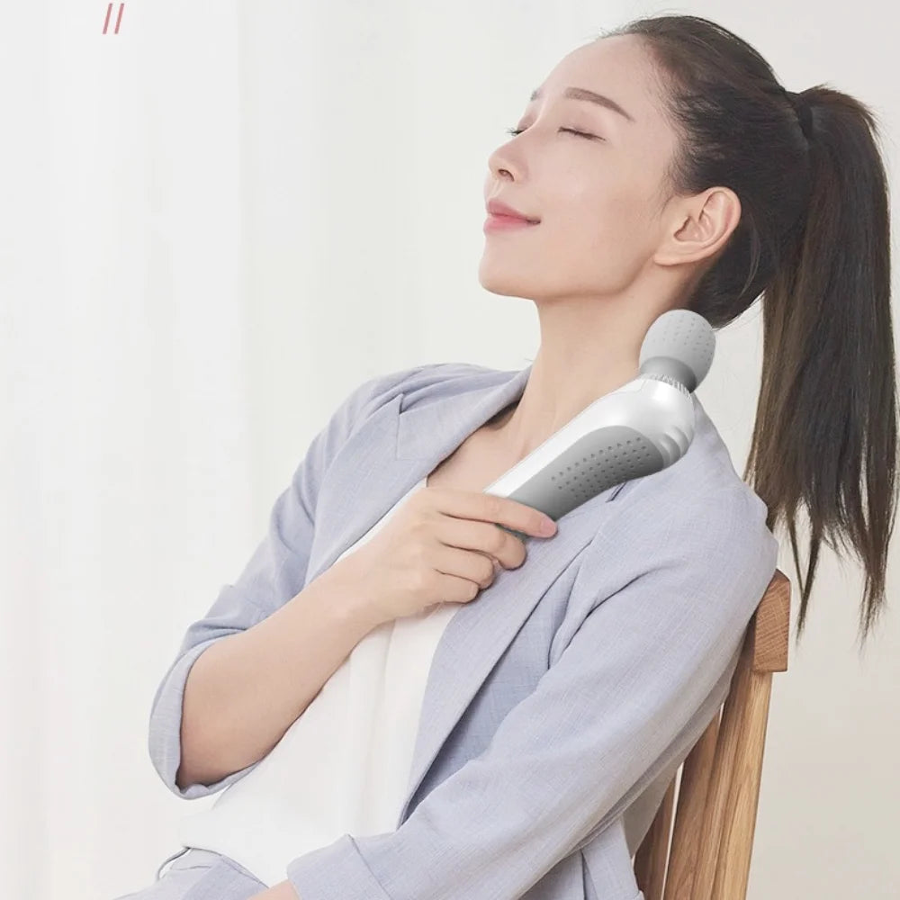 Tragbares elektrisches Körpermassagegerät – Handmassagegerät mit USB-Aufladung für Zuhause & Büro | Ideales Geschenk zum Valentinstag