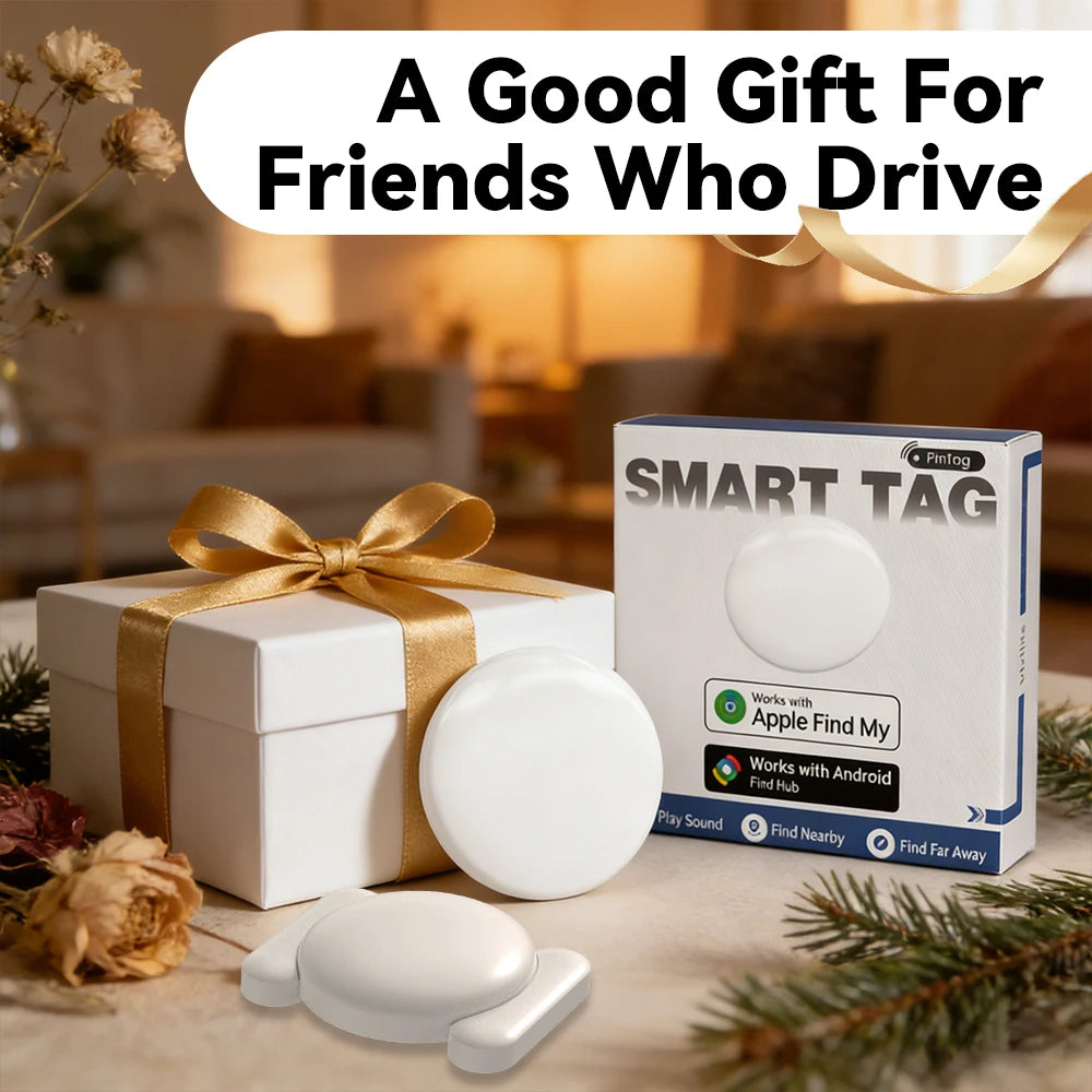 Apple Find My & Google Find Hub Compatible Tracker – Strong Magnetic Waterproof Anti-Lost Finder Device | 1/4-Pack Smart Tag for iOS & Android