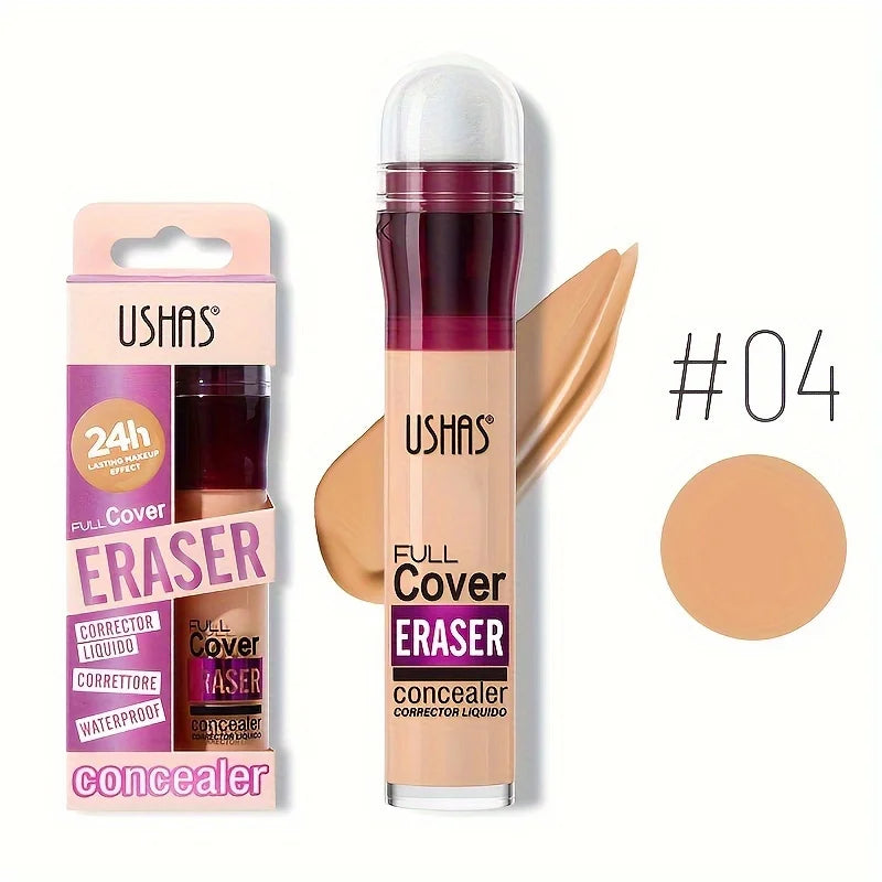 Schwämmchen-Applikator Concealer & Flüssig-Foundation – Volle Deckkraft für Augenringe, Akne, Sommersprossen & Pigmentflecken | Langanhaltende feuchtigkeitsspendende Formel