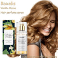 Brume parfumée pour cheveux et corps Roxelis Vanille Cacao – Senteur gourmande et fraîche pour cheveux et peau