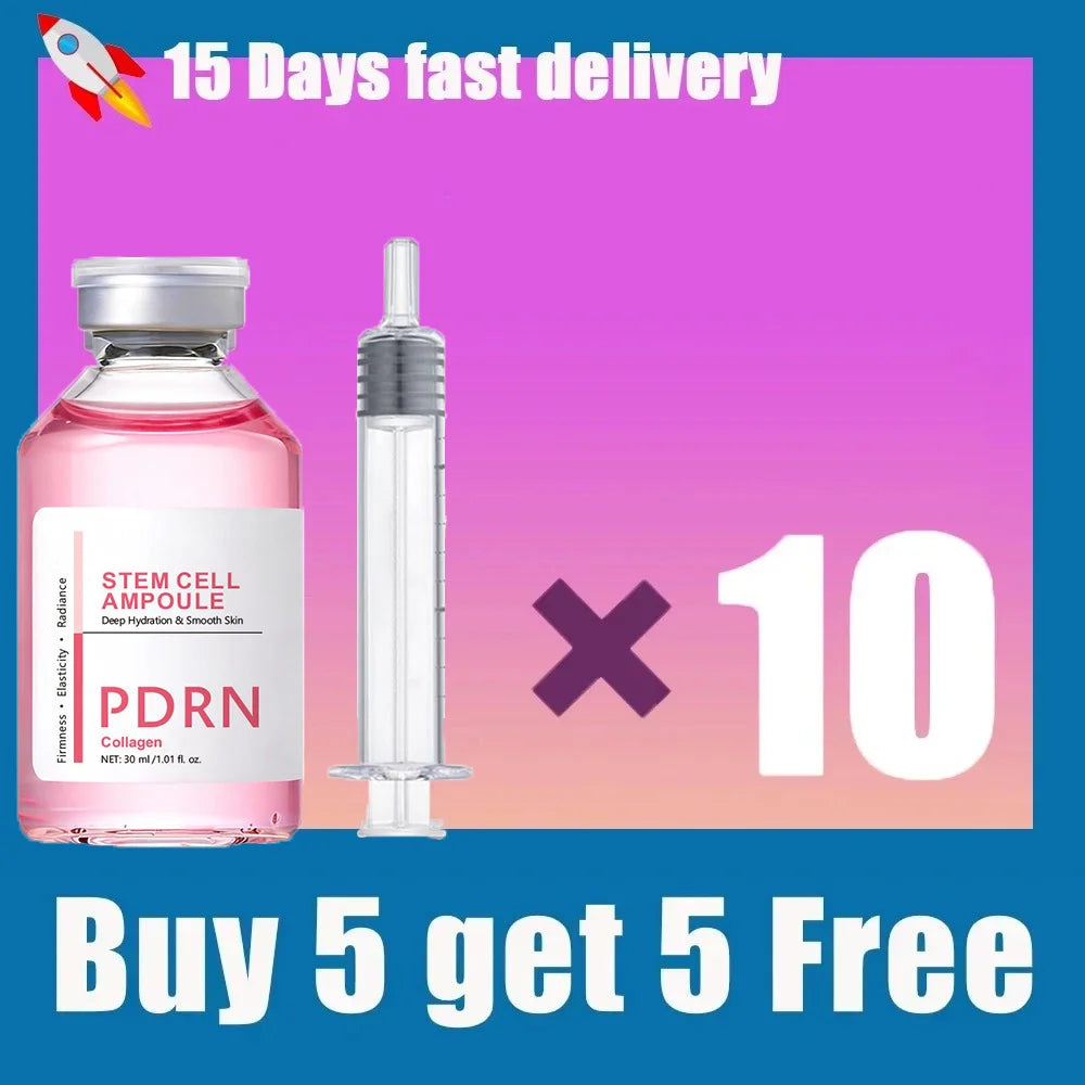 PDRN Salmon DNA Serum Ampoule – Advanced Deep Repair, Skin Renewal, Brightening, Barrier Strengthening & Firming Facial Essence