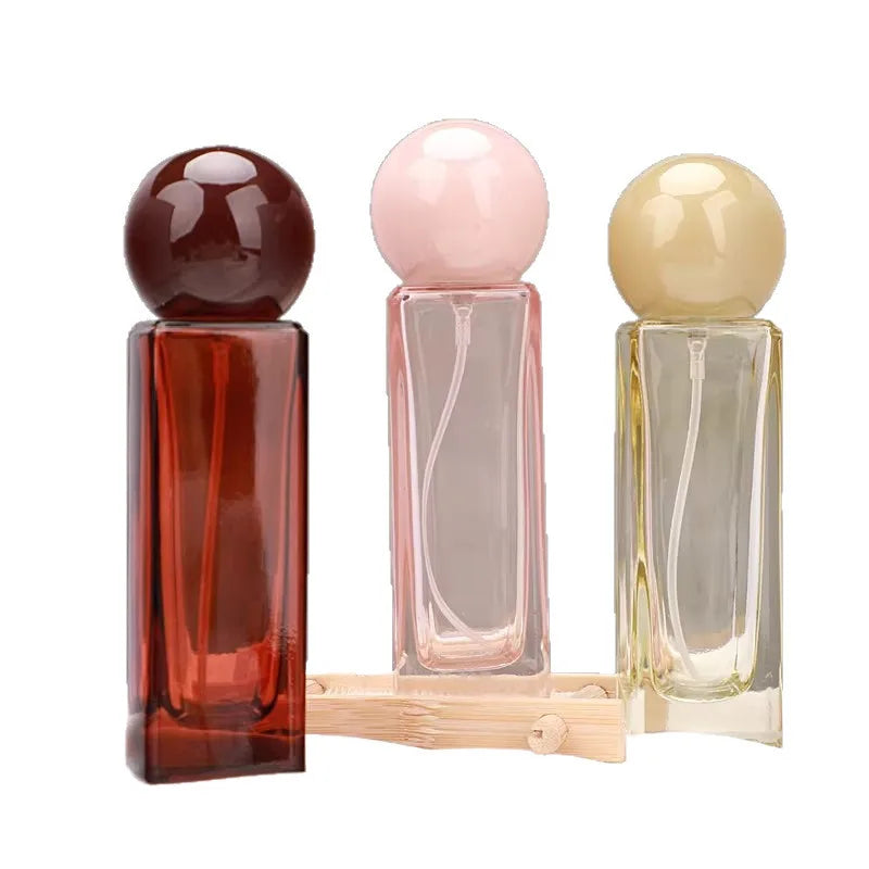 Empty Square Glass Perfume Spray Bottles – 30ml Refillable Fine Mist Atomizer (10-Pack)