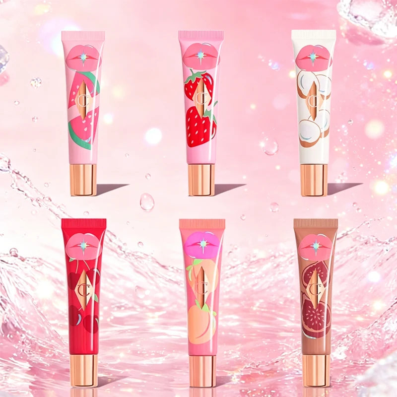 CT Collagen Lip Gloss Set – 8 feuchtigkeitsspendende Nuancen, pflegender, nicht austrocknender Lippen-Gloss für vollere, glänzendere Lippen
