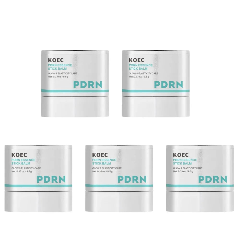 Korean Portable Skincare Stick – PDRN Essence, Collagen, Ceramide & Peptide Repair Balm for Glow & Elasticity Care