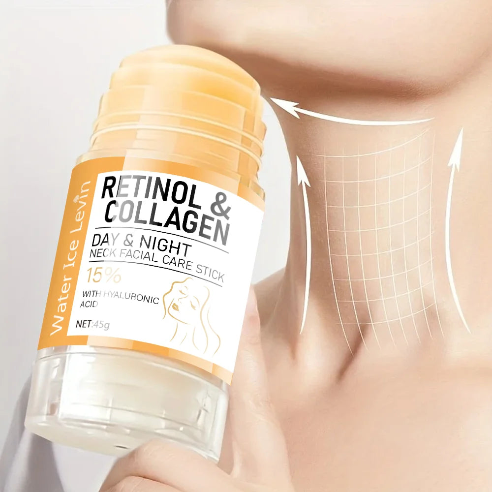 Retinol- & Kollagen-Gesichts- und Halscreme – strafft, festigt und spendet tiefenwirksam Feuchtigkeit für eine jünger aussehende Haut