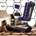 Kabelloses Bein-Kompressionsmassagegerät – Luftkompressionsstiefel für schnelle Regeneration, Durchblutung & Schmerzlinderung | Sportler, Läufer & Fitness (Paar)