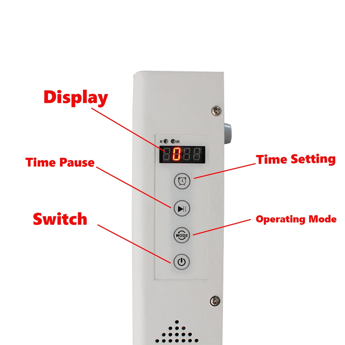 Panel de terapia de luz roja de cuerpo completo – 300W / 500W / 1000W / 1500W | Lámpara de terapia infrarroja de cuatro longitudes de onda: 630nm, 660nm, 810nm y 850nm