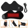 3-in-1 USB-Elektro-Heizbandage – Fuß-, Knöchel- & Handgelenk-Wärmewickel | 3-Stufen-Wärme zur Muskelentspannung & Linderung von Gelenkschmerzen