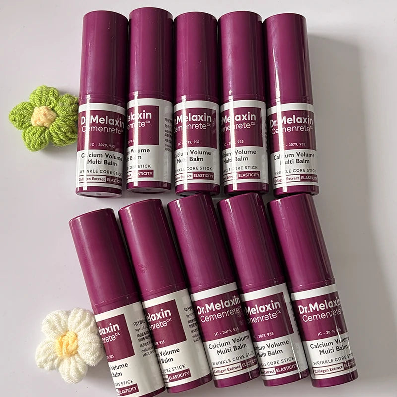 Coffret Dr.Melaxin Calcium Factor Multi-Action Stick Hydratant & Essence – Soin hydratant pour peaux sèches en automne et en hiver