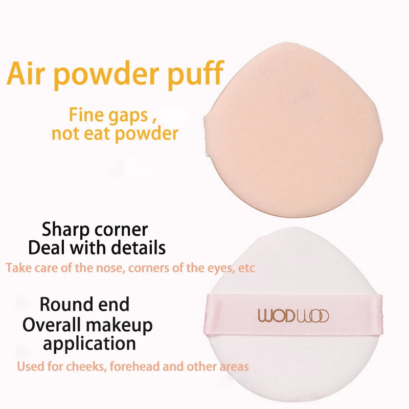 Mousse Foundation Cushion Compact – High Coverage, Waterproof & Long-Lasting Korean Makeup Base with Concealer & Moisture
