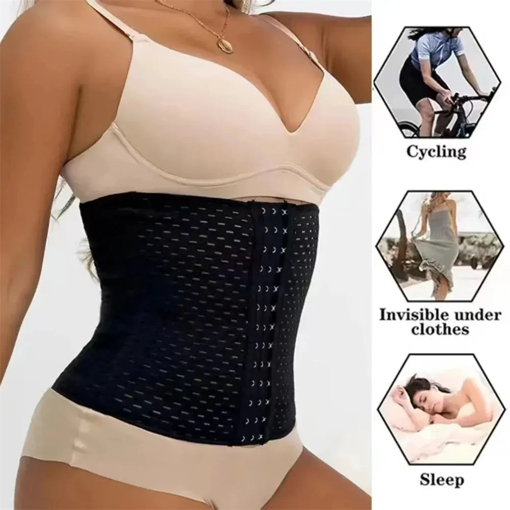 Corsé moldeador con control de abdomen para mujer: faja reductora de vientre y moldeador corporal posparto