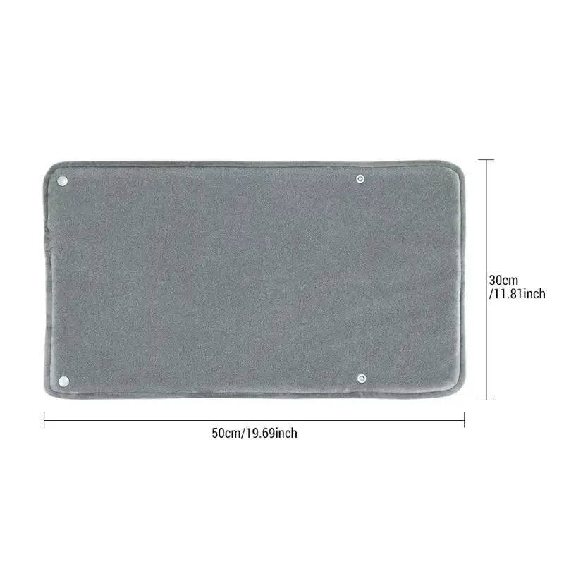 Calentador de manos termostático USB – Funda térmica multifuncional de terciopelo suave para manos, piernas y hombros | Calentador para el hogar y la oficina para climas fríos