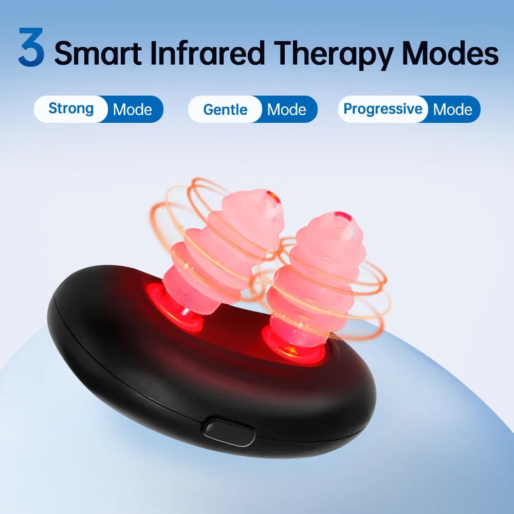 Mini-Rotlicht-Nasentherapiegerät – 3 Modi, kabellos & tragbar