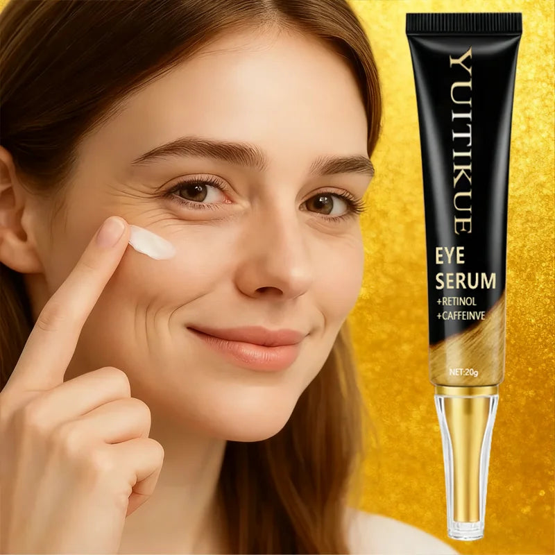 Crema de ojos con cafeína: reafirmante, tensora y descongestionante de acción rápida para una mirada más iluminada | Día y noche