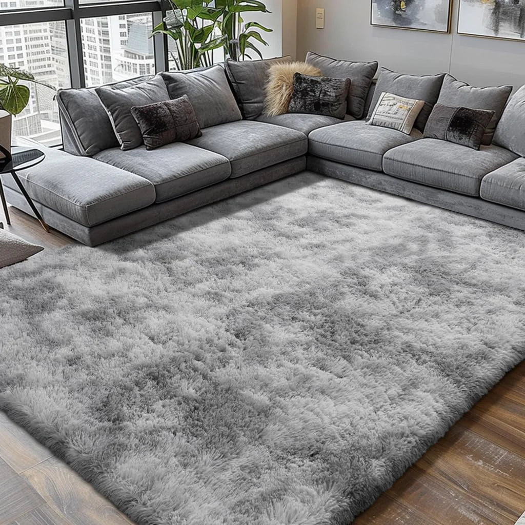 Ultra-weicher, gepolsterter Teppich – Flauschige Bodenmatte für Schlafzimmer, Wohnzimmer & Kinderzimmer