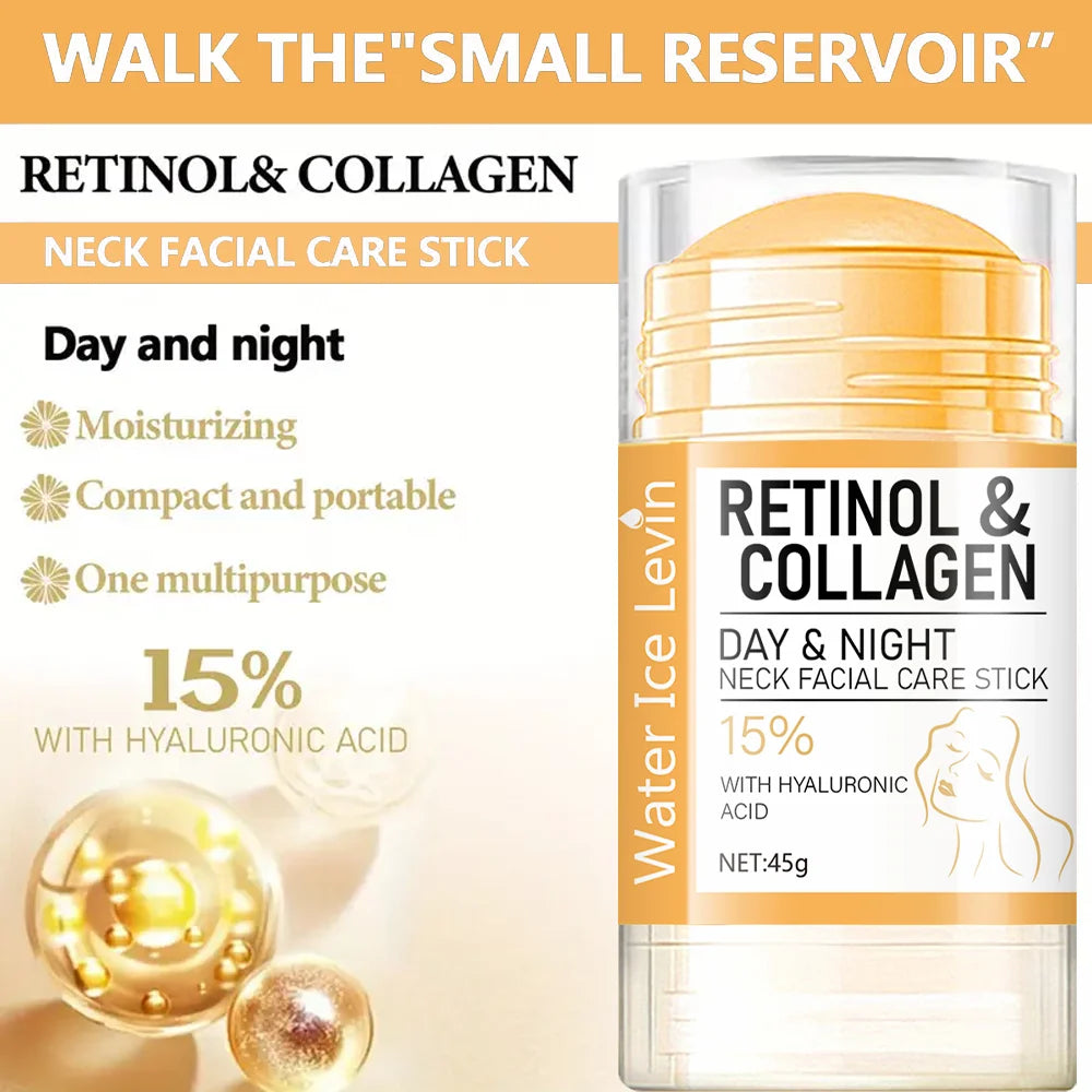 Retinol- & Kollagen-Gesichts- und Halscreme – strafft, festigt und spendet tiefenwirksam Feuchtigkeit für eine jünger aussehende Haut
