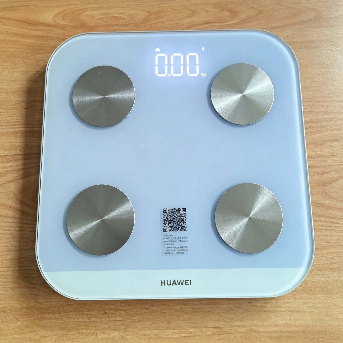 Pèse-personne impédancemètre HUAWEI Body Fat Scale 3 – Analyseur intelligent de poids et de composition corporelle | Double connectivité Bluetooth et Wi-Fi | Haute précision | Écosystème Huawei Health